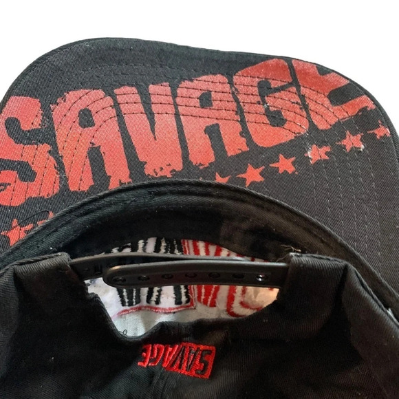 Savage Snapback  Baseball Cap Hat - Picture 3 of 3